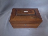 木製ティーキャディーボックス